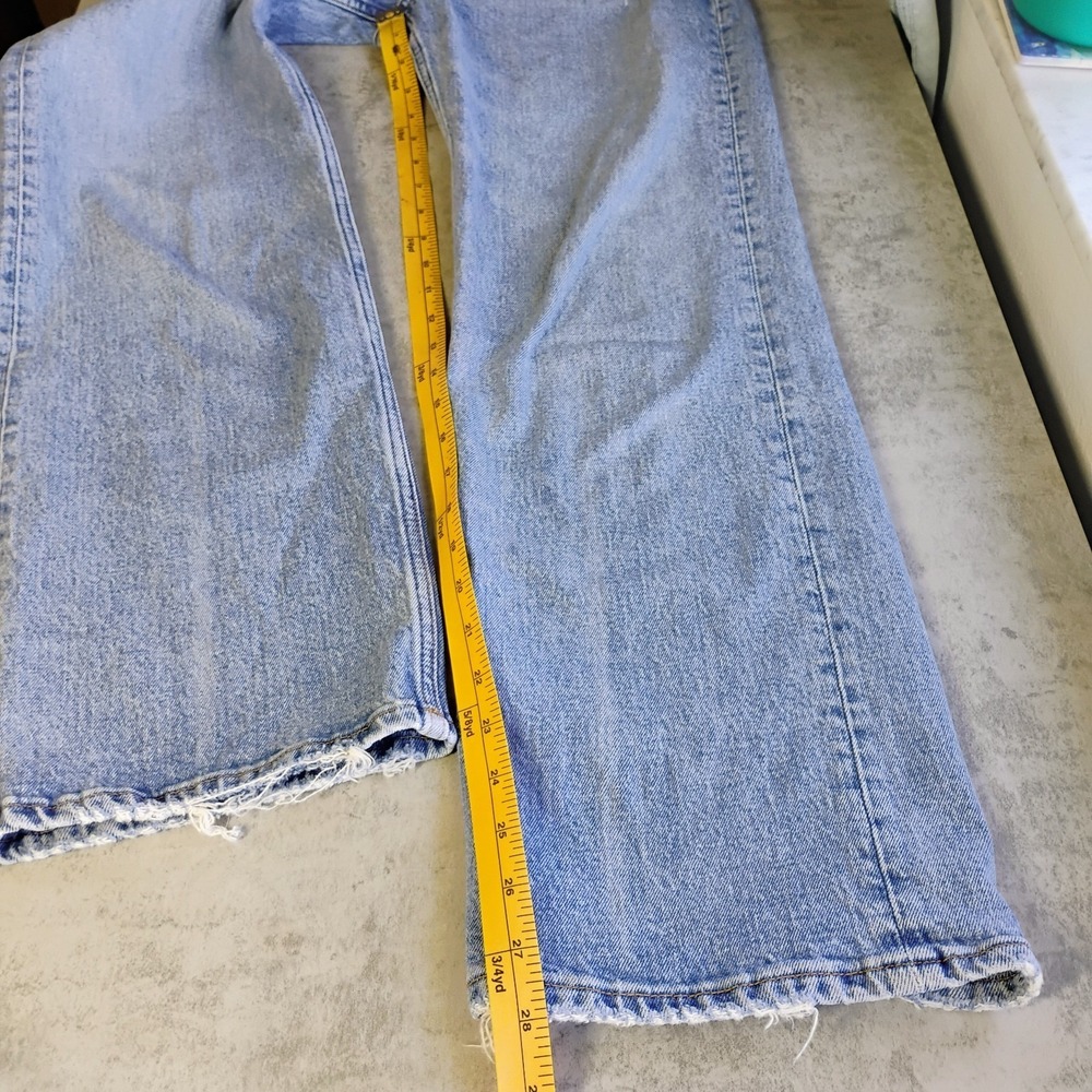 Abercrombie &‎ Fitch Jeans 90s Relaxed High Rise Curve Love 26/2S Medium Wash - Picture 9 of 10